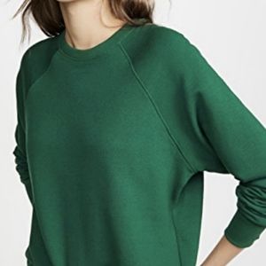 Reformation Rio Sweatshirt in Pine